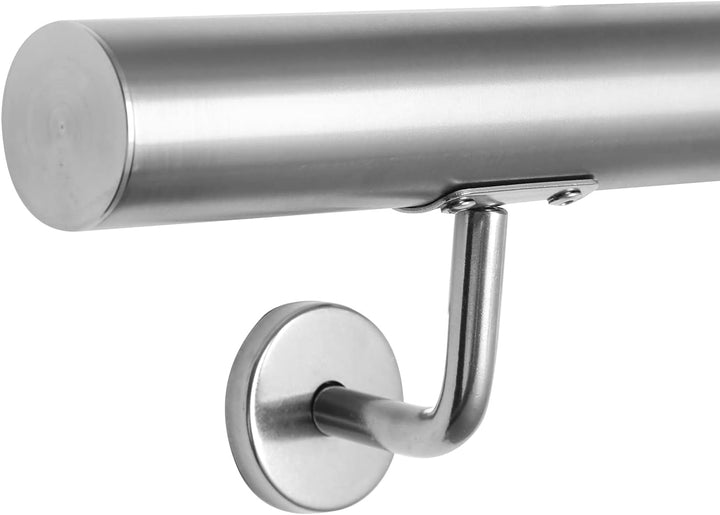 Lospitch Edelstahl Handlauf Treppengeländer Geländer Wandhandlauf Wand Treppe für Innen & Aussen ink