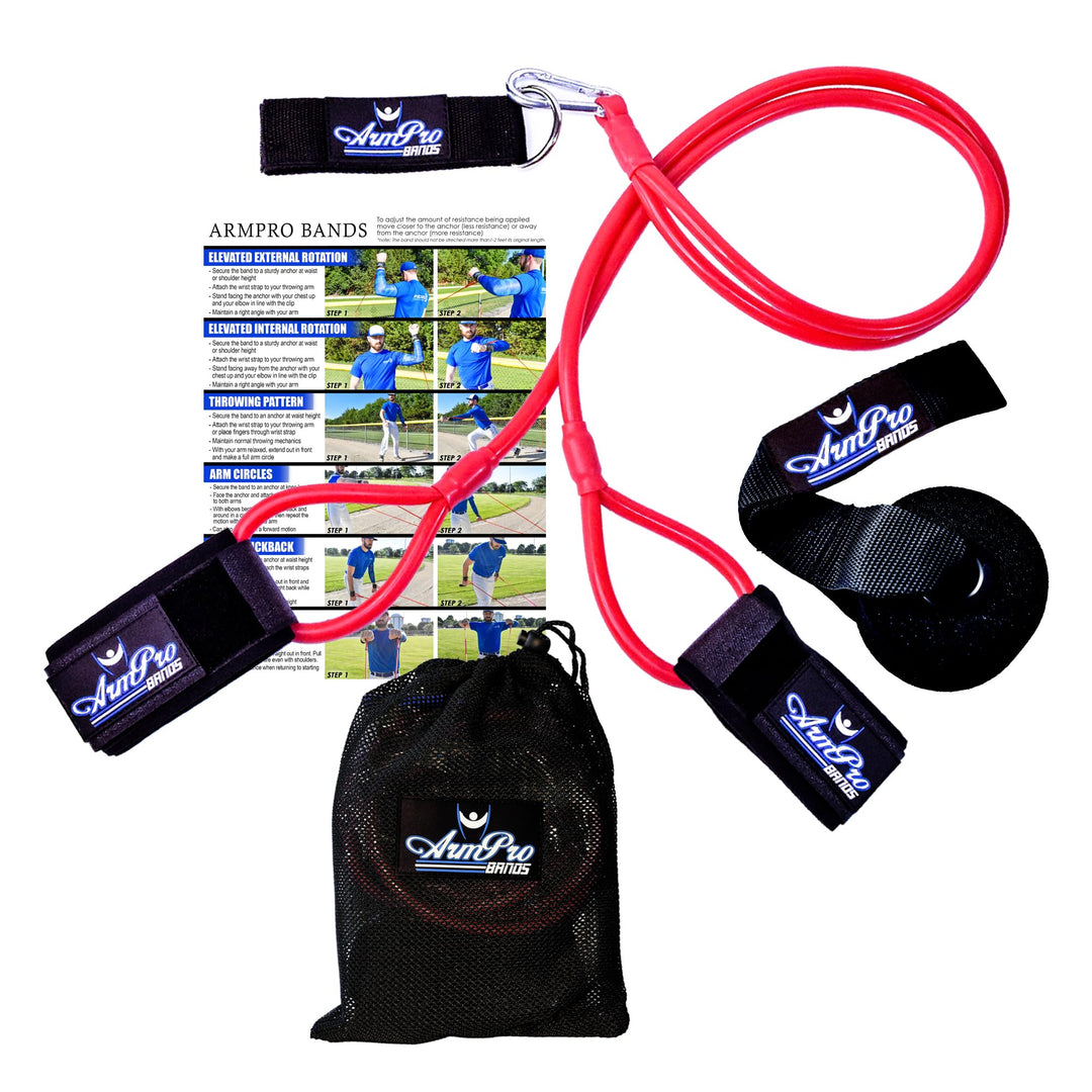 Arm Pro Bands Widerstandsbänder für Baseball und Softball Armkraft und Konditionierung Erhältlich in