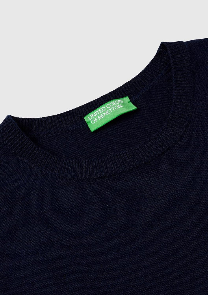 United Colors of Benetton Damen Pullover S Dunkelblau 016, S Dunkelblau 016