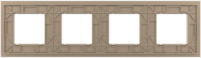 LIVOLO Nur Glasblende für Livolo Steckdose VL-C7-SR/SR/SR/SR-13 Gold