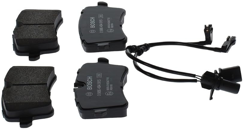 Bosch BP1904 Bremsbeläge - Hinterachse - ECE-R90 Zertifizierung - vier Bremsbeläge pro Set