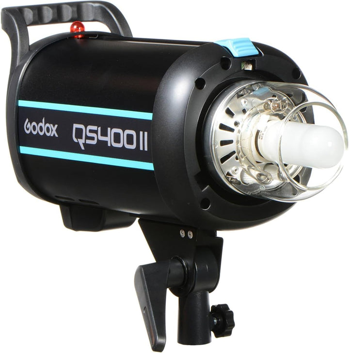 GODOX Photostudio Strobe Blitzlicht QS400II 400W 5600K mit 150W Modellierung Lampe für Studios (QS40