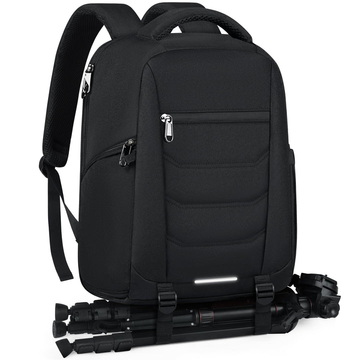RAINSMORE Kamerarucksack Gross – Kameratasche Spiegelreflex für Fotografen, kamerarucksack mit 15,6