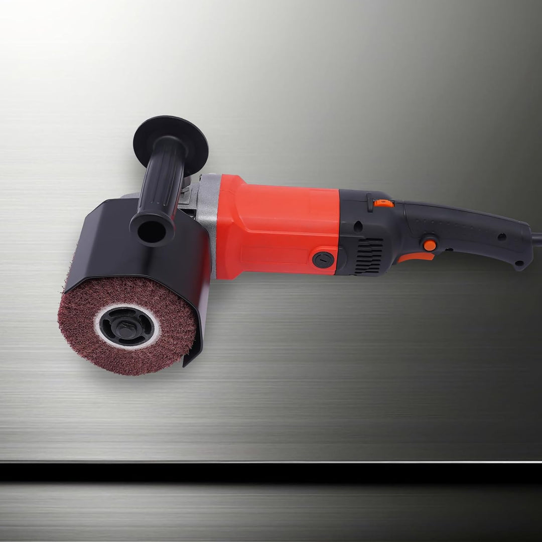 Satiniermaschine 220V | Schleifmaschine Polieren | Walzenschleif | 1400W | Rostfrei | Ergonomische Z