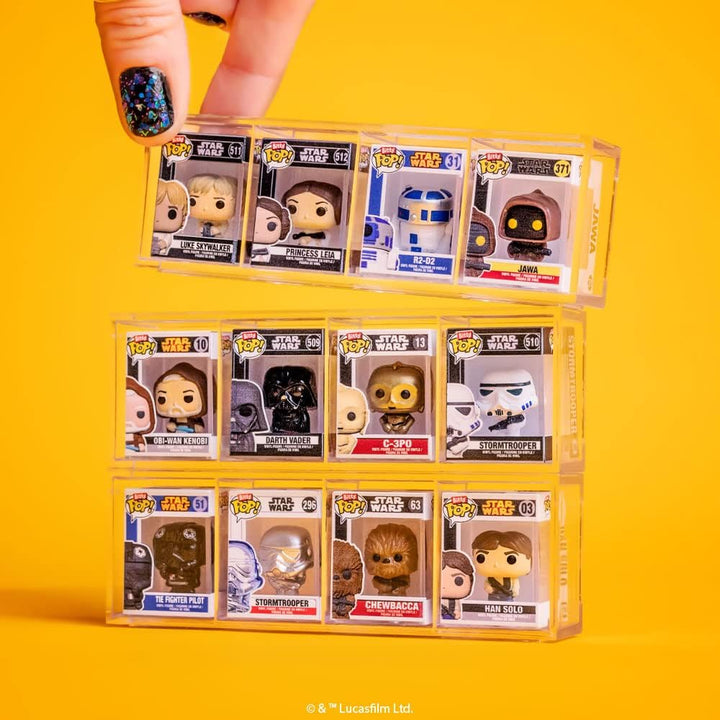 Funko Bitty Pop! Star Wars - Princess Leia™, R2-D2™, C-3PO™ und eine Überraschungs-Mini-Figur - 0.9