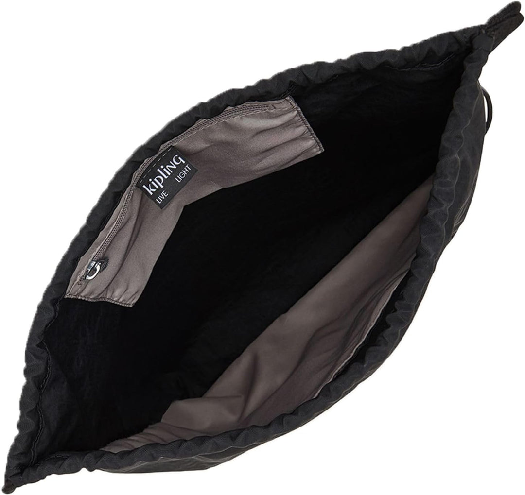 Kipling SUPERTABOO Mittelgrosser Rucksack, Black Lite