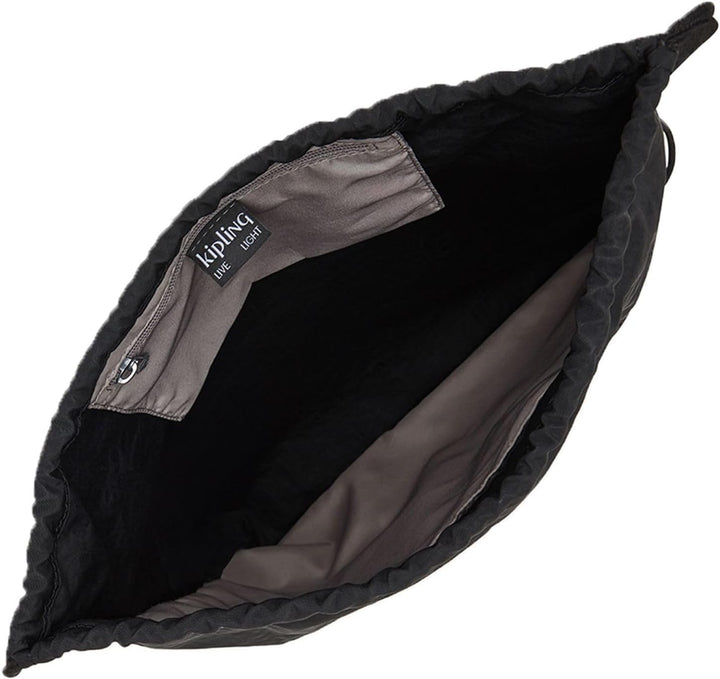 Kipling SUPERTABOO Mittelgrosser Rucksack, Black Lite