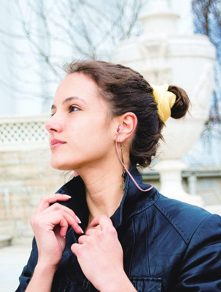 JVC JVCHAFX21BTPEAuricularesDentrodeodoBandaparacuelloBluetoothRosa