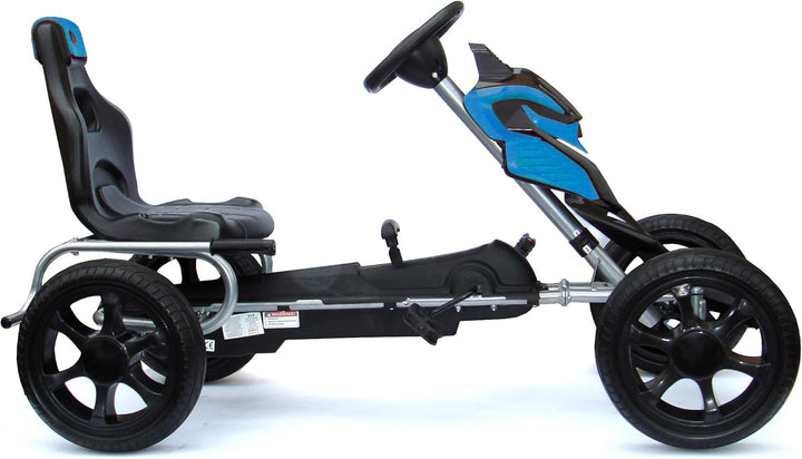 Kinder Pedal Go Kart - 5-12 Jahre, Mit Pedal, Shaum Reifen Eva Wheels