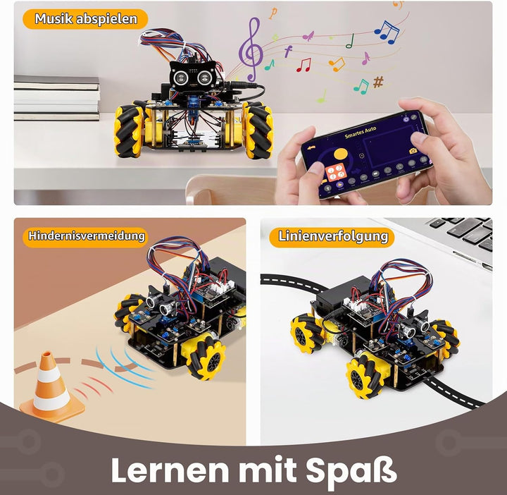 ACEBOTT Roboter Bausatz für Kinder, Roboter Kinder von 8-12 Jahren, Roboter Spielzeug für Jungen mit