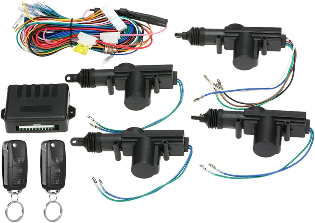 VISLONE Zentralverriegelung Universal Auto Türschloss Schlüssel Entry System Remote Central Control