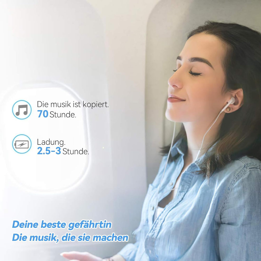 AGPTEK 64GB Klassischer MP3 Player, Laufzeit bis zu 70 Stunden, HiFi, Kleiner MP3-Player für Kinder/