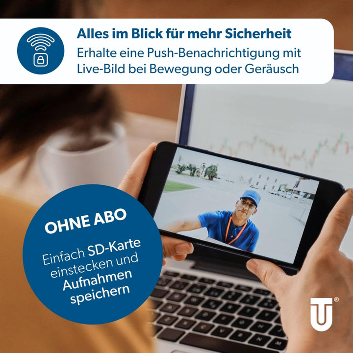 UNITEC WIFI Überwachungskamera Outdoor