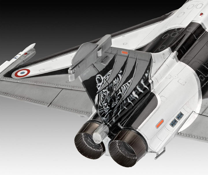 Revell RV03901 Modellbausatz Dassault Aviation Rafale C, Flugzeug im Massstab 1:48, Level 4, orginal