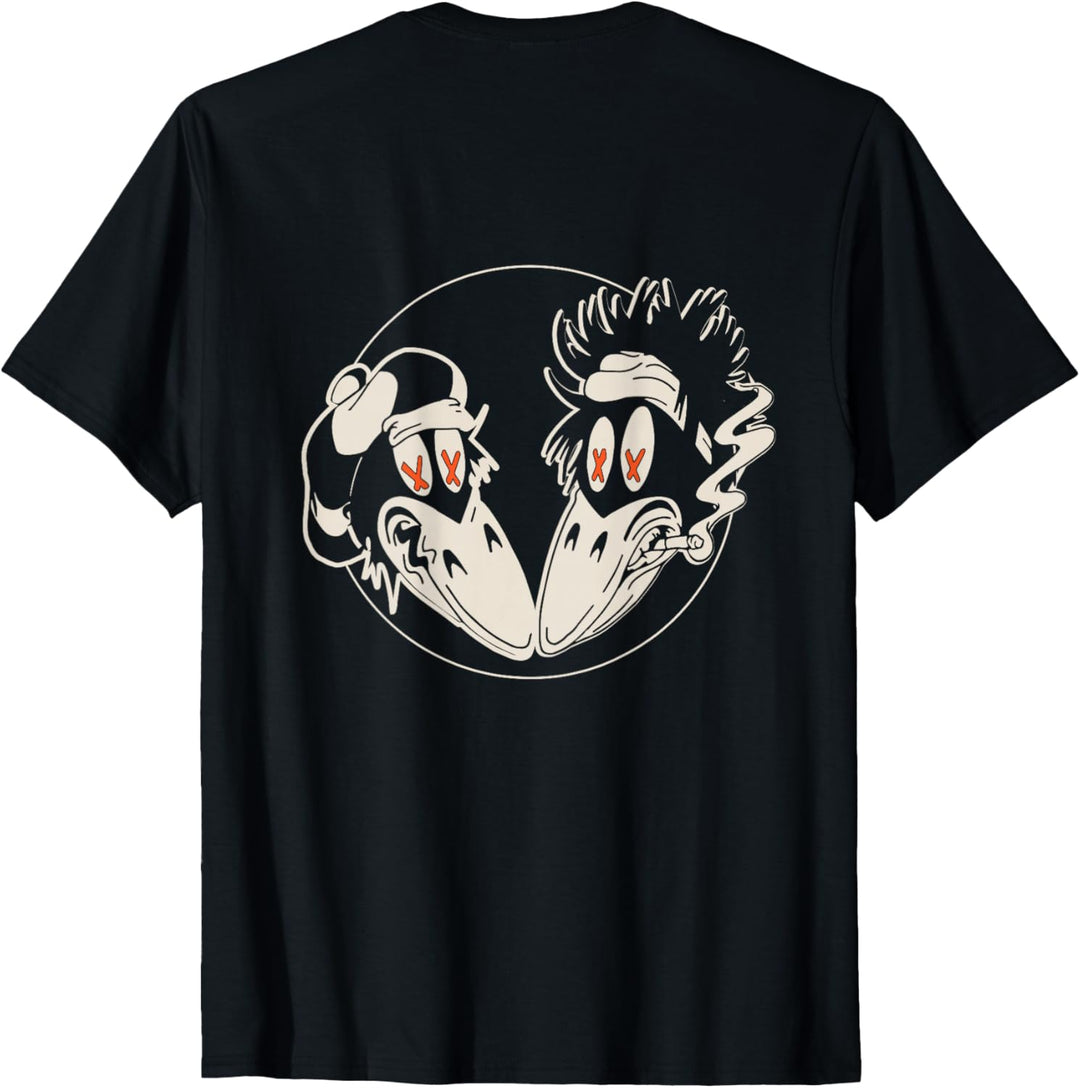 Offizielles Black Crowes Circle Logo Schwarz T-Shirt