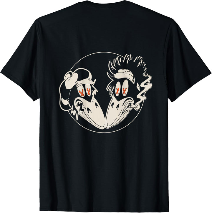 Offizielles Black Crowes Circle Logo Schwarz T-Shirt
