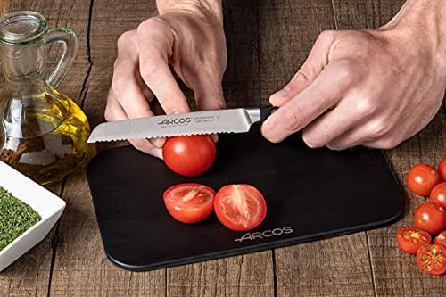 Arcos Serie Manhattan - Tomatenmesser - Klinge aus Nitrum geschmiedetem Edelstahl 130 mm - HandGriff