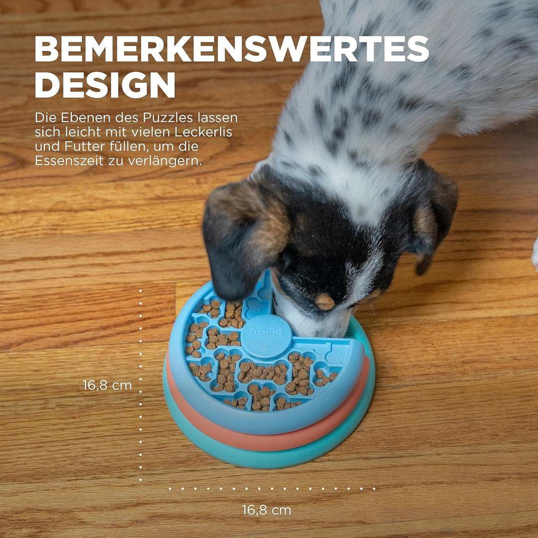 Outward Hound Nina Ottosson by Puppy Lickin' Layers Interaktives Hundepuzzle Langsamfresser für Welp