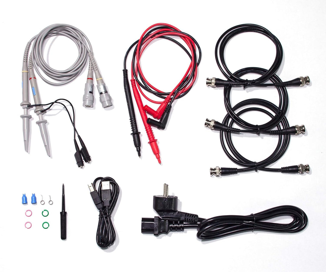 PeakTech 1356 – 2-Kanal "All-in-One" Speicher-Oszilloskop 60 MHz - Max. 1 GS/S und 12-Bit A/D - mit