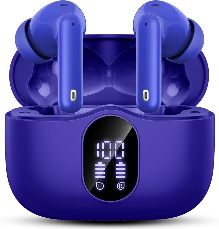 Btootos Bluetooth Kopfhörer, Kopfhörer Kabellos Bluetooth 5.4 Sport In Ear Kopfhörer mit 4 Mikrofon,
