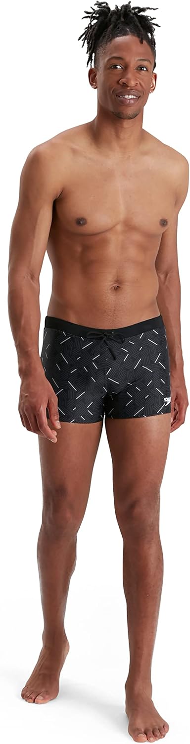 Speedo Herren Valmilton Aquashort 2 Schwarz/Grau, 2 Schwarz/Grau