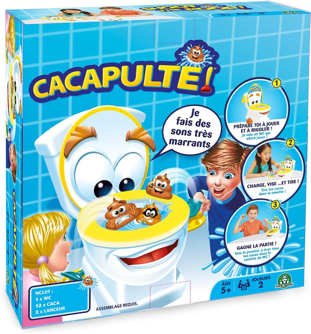 Flair HTT00000 Flash Shoot The Poop-Elektronisches Spiel, Mehrfarbig