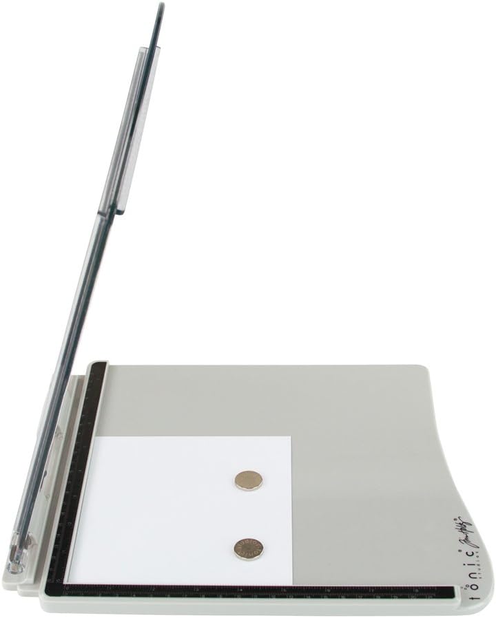 Tonic Studios Tim Holtz Stamping Platform, Plastik, Grau, Large, 3, L