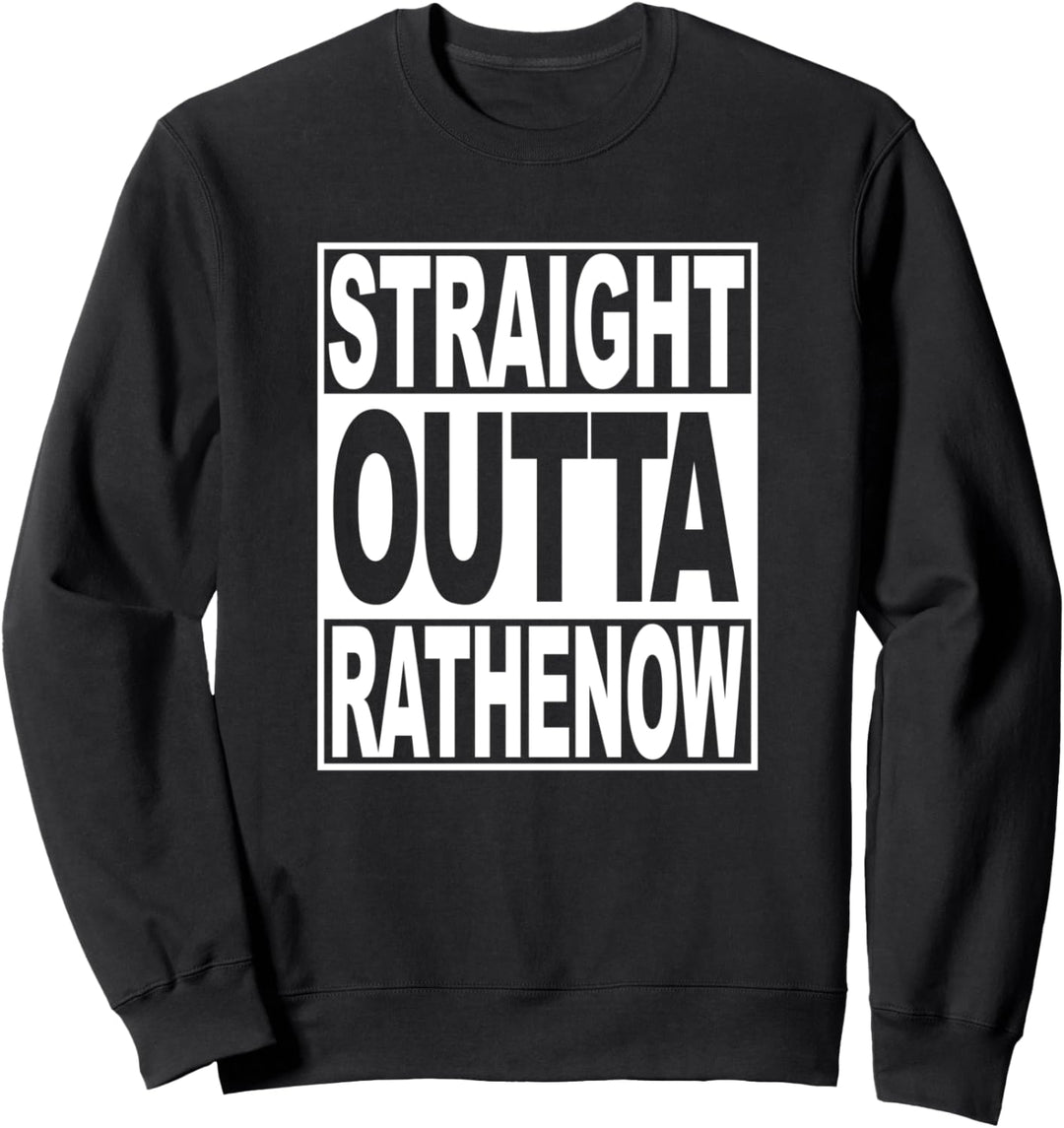 Straight Outta Rathenow Grunge Hip-Hop-Stil Sweatshirt