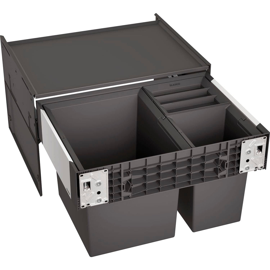 BLANCO SELECT II XL 60/3 | Kunststoff, Aluminium | 60er Unterschrank | Auszugssystem zur Frontanbind