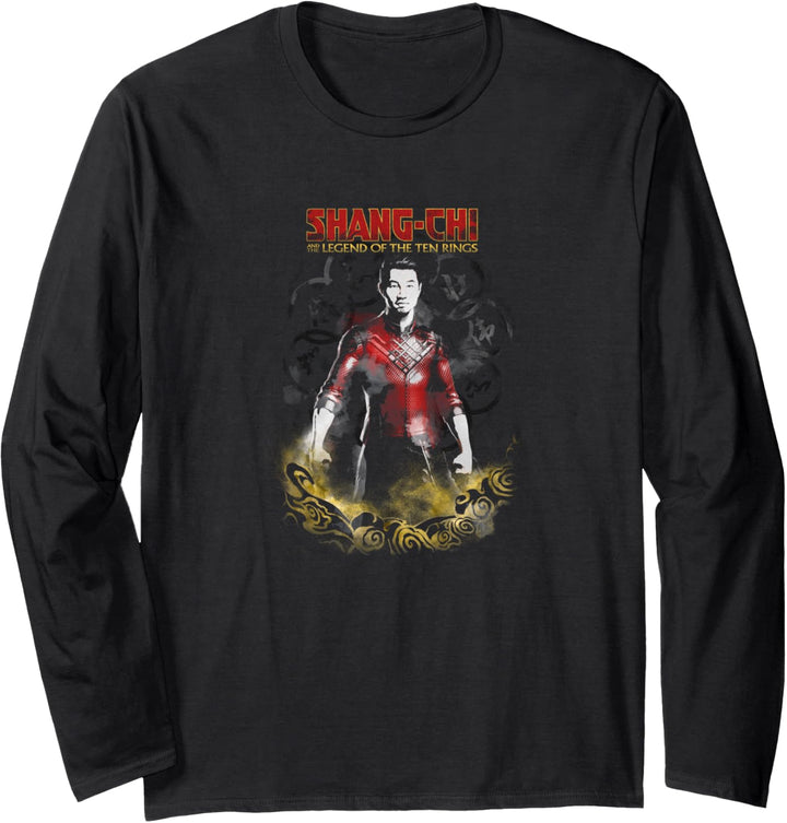 Marvel Shang-Chi Fadded Poster Langarmshirt