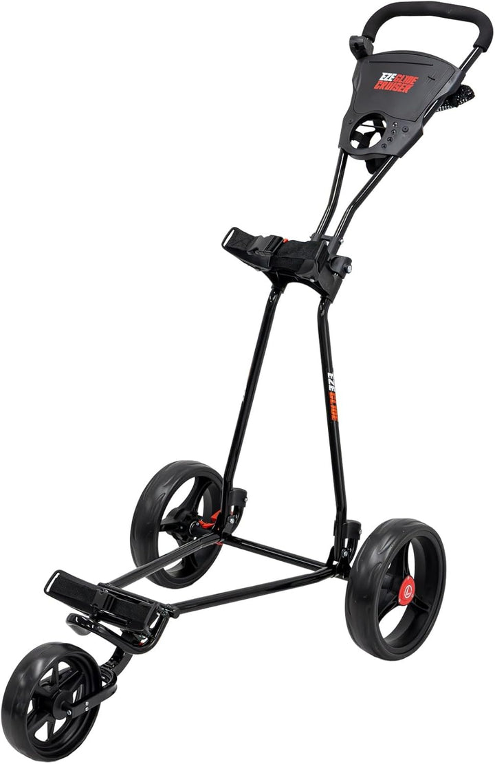 Longridge Uni Golf Trolley Eze Glide Cruiser Schwarz, Schwarz