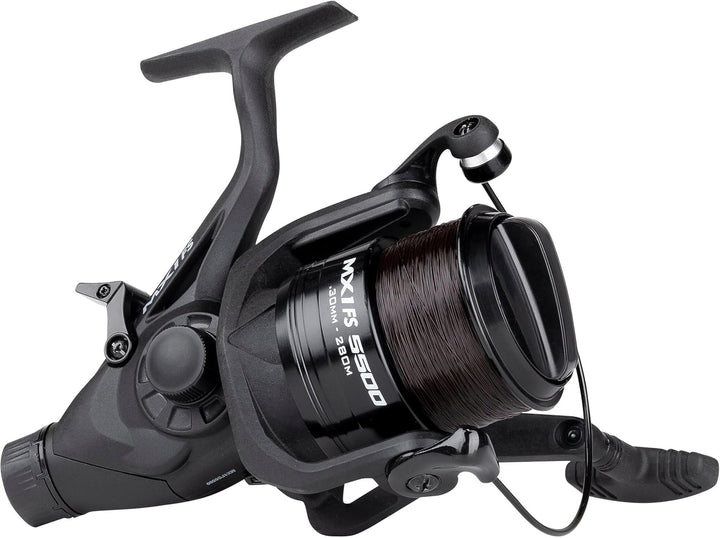 Mitchell MX1 FS Freilauf-Angelrolle mit Baitrunner System – Friedfisch- und Karpfenangeln – Brassen,