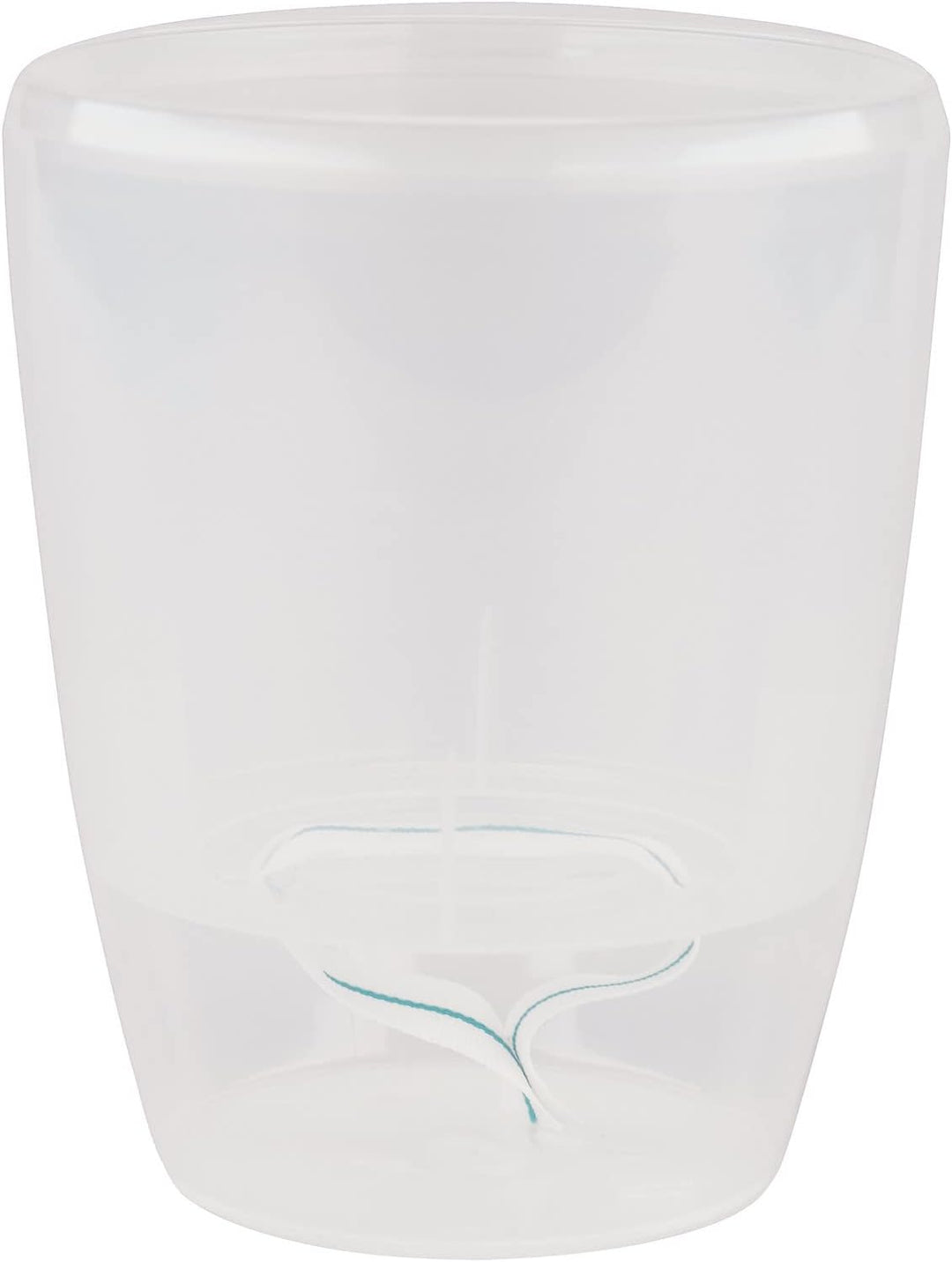 Santino 4er-Set Orchideentopf D 12cm Selbstbewässernder Topf mit Dochtsystem und Wasserstandsanzeige