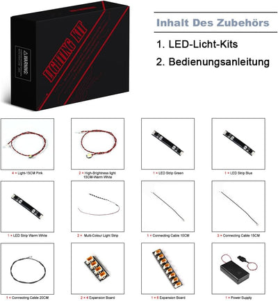 Led Licht Set Kompatibel mit Lego Heartlake City Music Talent Show (Kein Modell), Dekorationsbeleuch