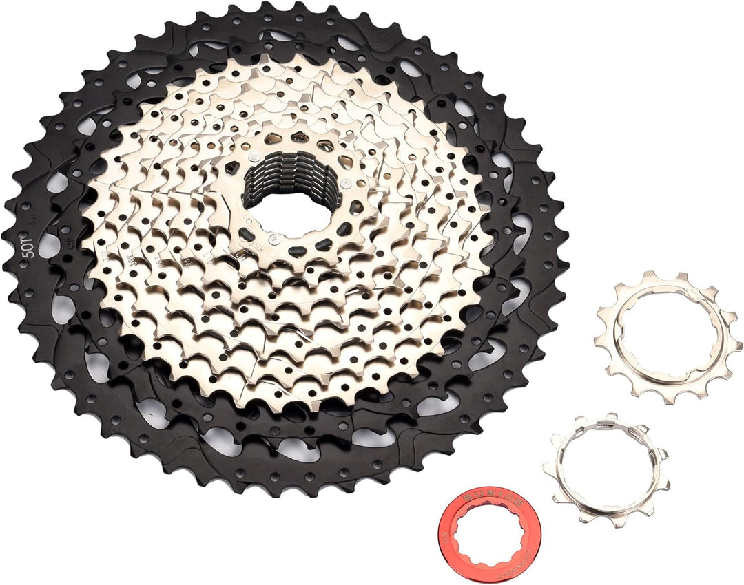 BESNIN Bike Cassette 11 Speed 11_25T/11_28T/11_32T/11_36T/11_40T/11_46T/11_50T MTB Cassette flywheel