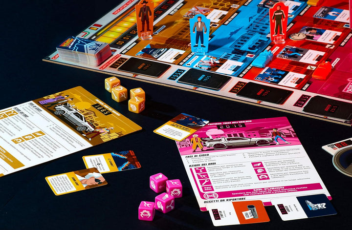 Ravensburger - Back to The Future Italienische Version - Strategisches Brettspiel, 2-4 Spieler, 10+