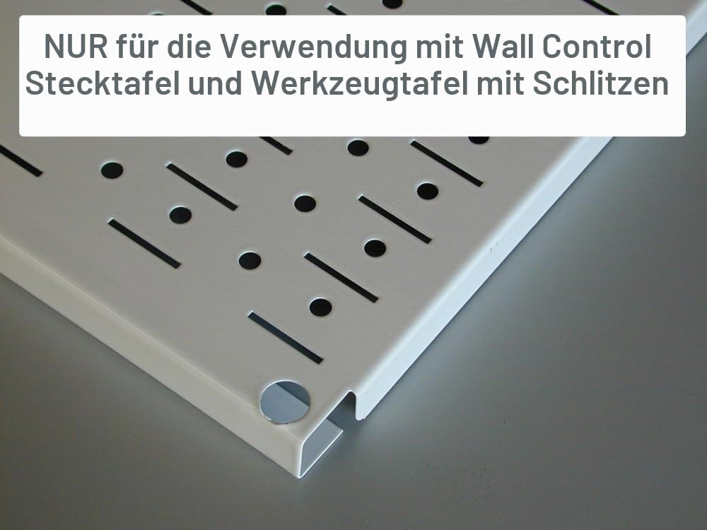 Wandplatte KT-200-DLX B, Aufbewahrungsplatte mit Schlitzen, Deluxe-Haken-Sortiment, KT-200-DLX B Sch