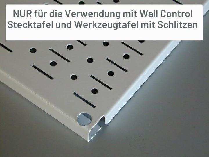 Wandplatte KT-200-DLX B, Aufbewahrungsplatte mit Schlitzen, Deluxe-Haken-Sortiment, KT-200-DLX B Sch