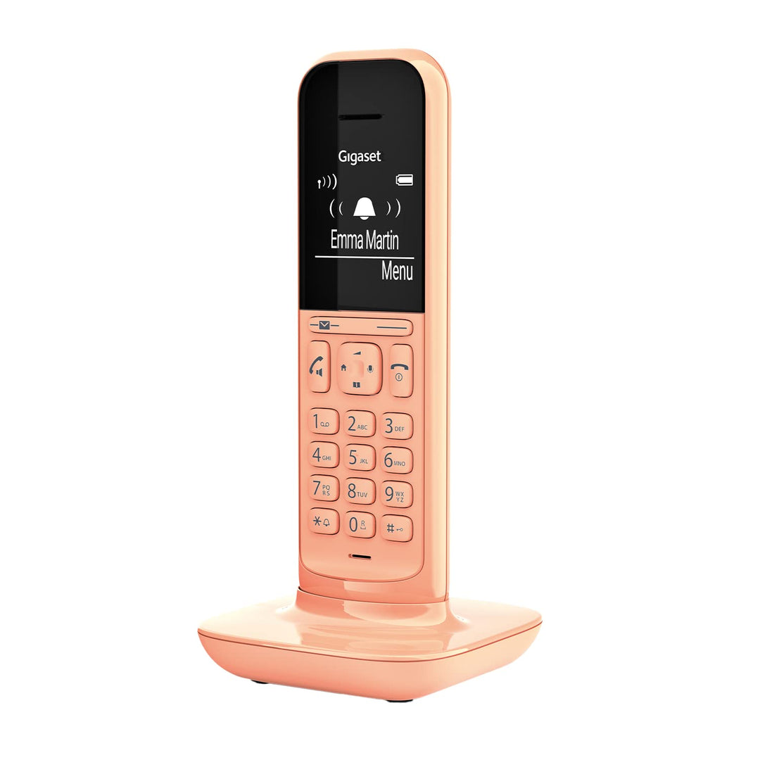 Gigaset CL390HX - Design DECT-Mobilteil mit Ladeschale – Schnurloses Telefon für Router und DECT-Bas