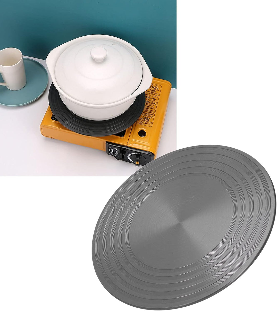 Induktionswandler Wärmediffusor Simmer Ringplatte, Adapter Induktion Edelstahlplatte Wärmediffusor f