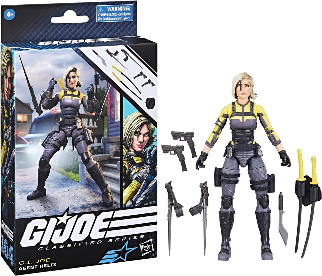G.I. Joe Classified Series Agent Helix Sammelfigur Actionfigur 104 15,2 cm Actionfiguren für Jungen