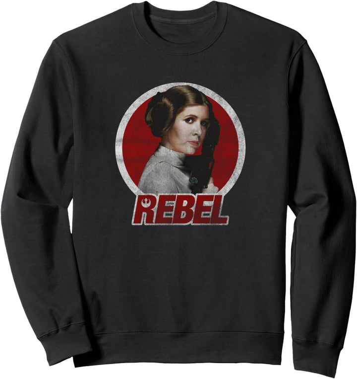 Star Wars Princess Leia Original REBEL Badge Sweatshirt
