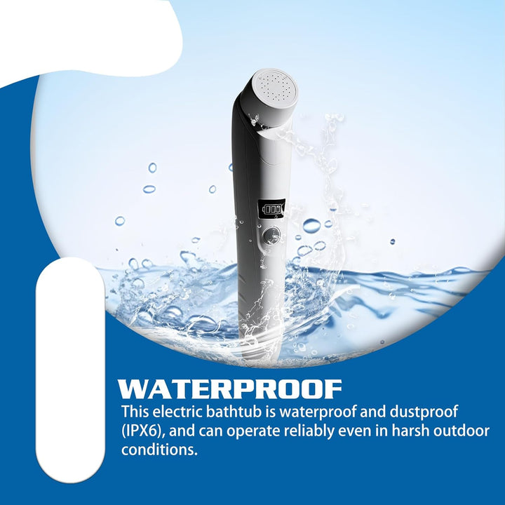 Elektrisches Bidet, 2.5l Portable Bidet Mit Wassertank, Schlauch Mit Anschlussstück, Ipx6 Wasserdich