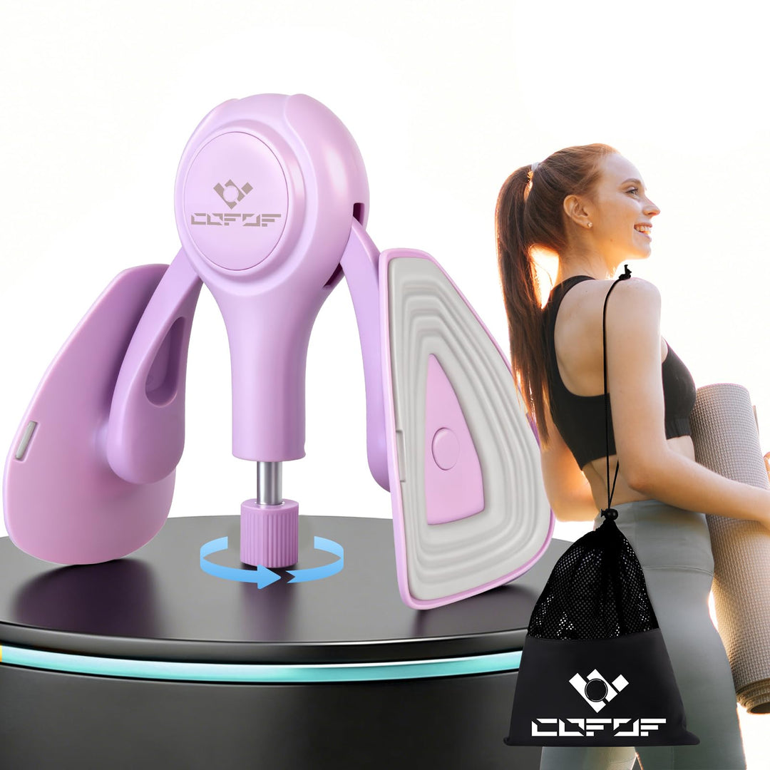 Oberschenkeltrainer, 15-70 lbs Beckenbodentrainer für Frau, Multifunktionaler Gesässtrainer, Po Trai
