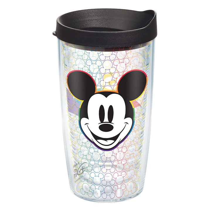 Tervis Disney - Mickey Rainbow Isolierter Becher, Kunststoff, Klar-Tritan
