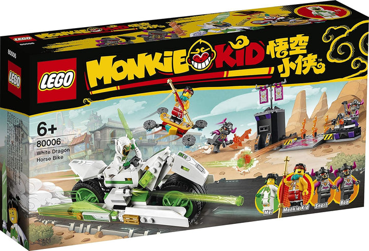 LEGO 80006 Monkie Kid Bike des weissen Drachenpferds