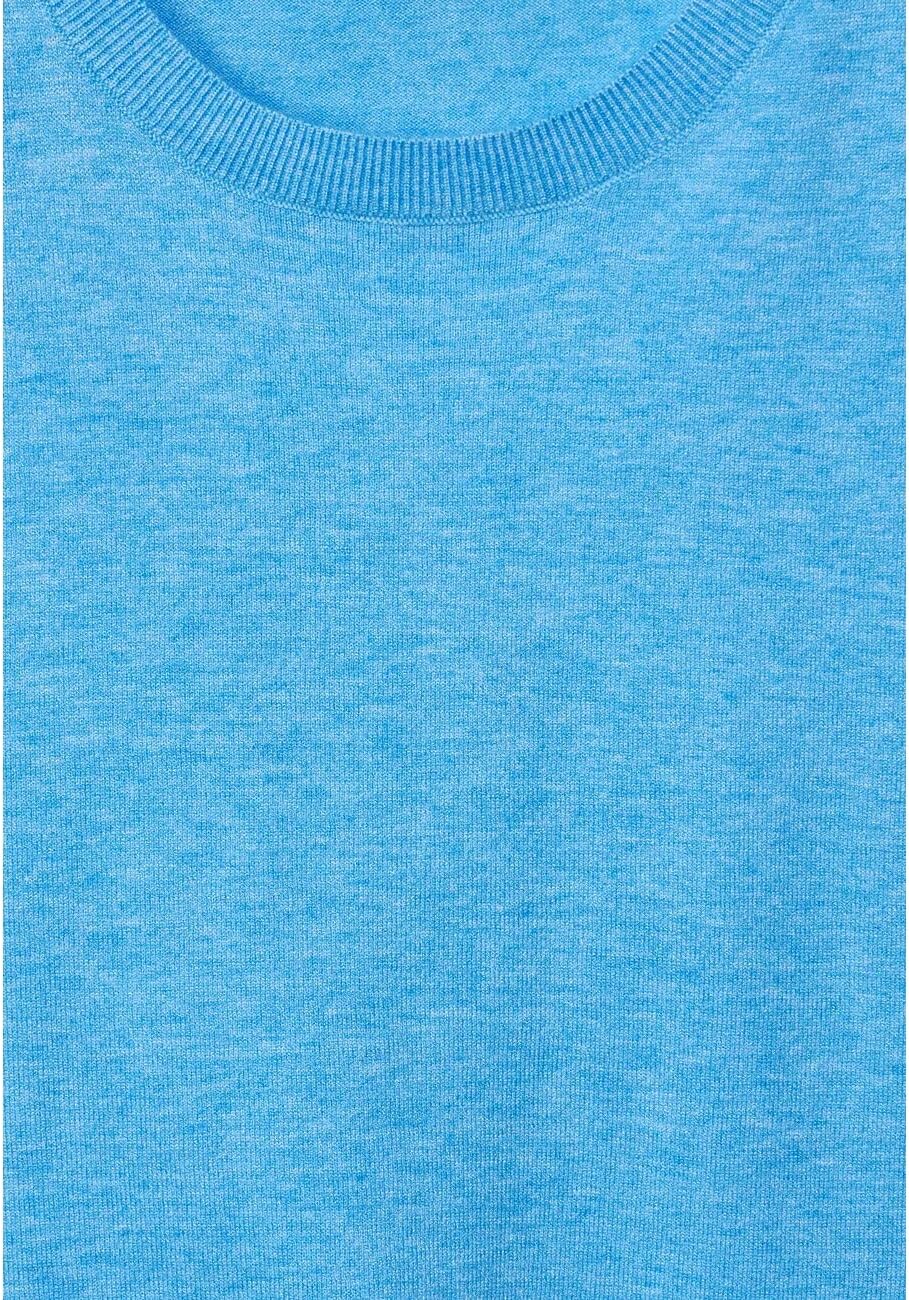 Street One Damen Pullunder 40 Splash Blue Melange, 40 Splash Blue Melange