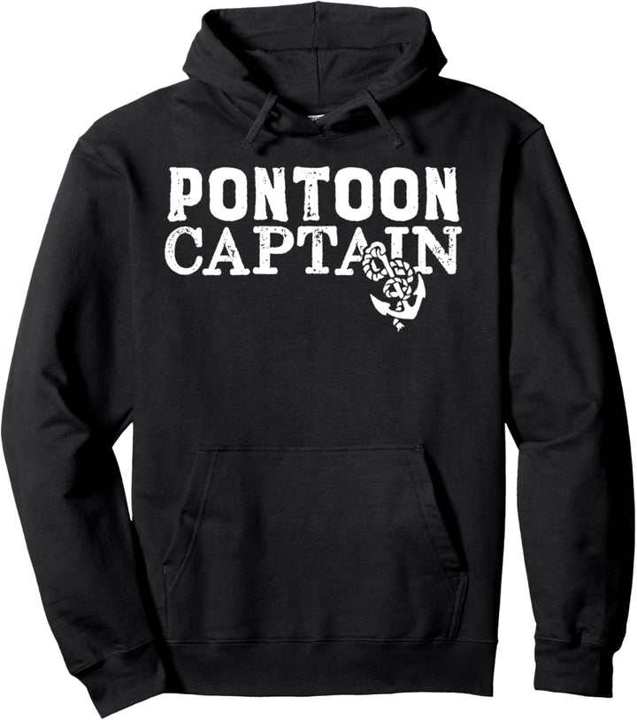 Pontoon Boat Apparel - Pontoon Captain Pullover Hoodie