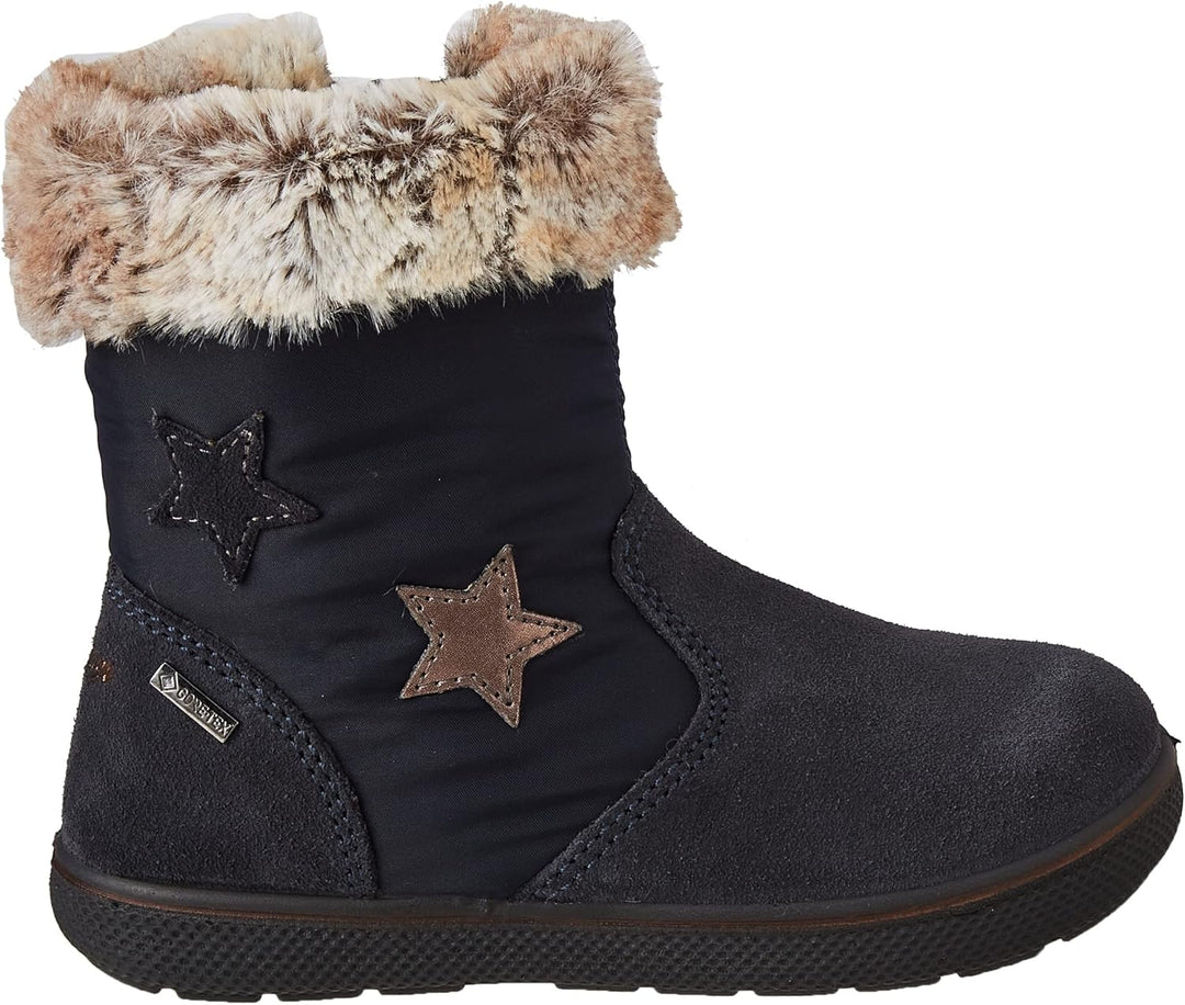 PRIMIGI Mädchen Snorky GTX Fashion Boot 23 EU Dunkelblau, 23 EU Dunkelblau