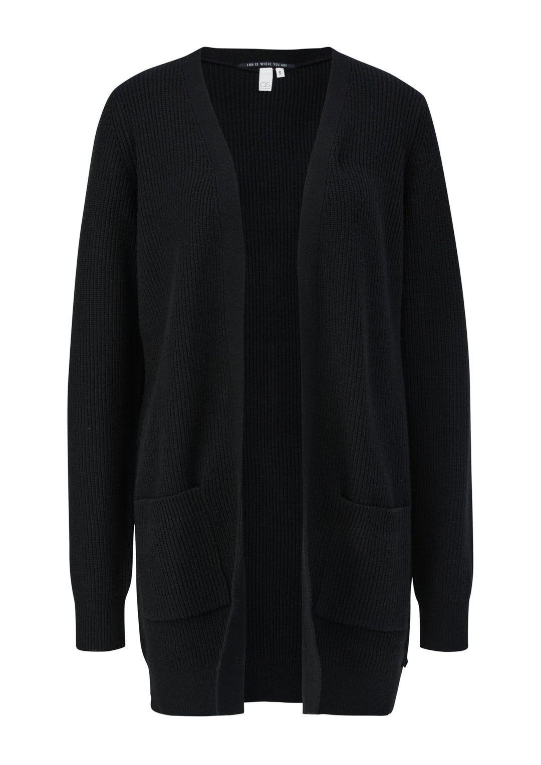 QS Cardigan mit aufgesetzten Taschen XL 9999, XL 9999